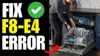 maytag dishwasher error code F8E4  How To Fix [upl. by Lledniw829]