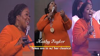 Kathy Taylor sings her classics amp Praise Break [upl. by Myron529]