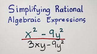 Simplifying Rational Algebraic Expressions RAE  Grade 8 Math [upl. by Sachiko]