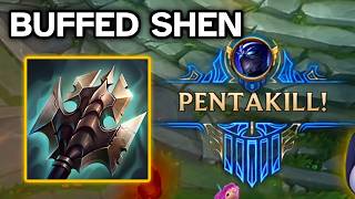 Rank 1 Shen Returns After Injury 1v5 PENTAKILL [upl. by Man]