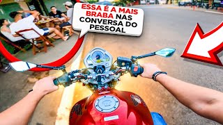 CAUSANDO DE HORNET PELA PRIMEIRA VEZ motovlog [upl. by Llednol]