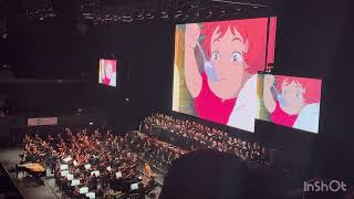 Joe Hisaishi  Ponyo section  Live concert 4K London [upl. by Thorvald]