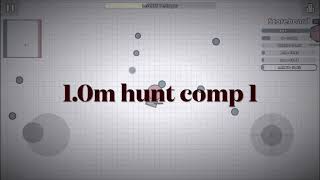 10m hunt compilation 1  Diepio Mobile Biggest scores destroyed [upl. by Arutak]