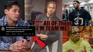 Errol Spence Raw On Ryan Garcia Leaking Sparring amp Devin Haney or Gervonta Davis [upl. by Evita]