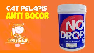 CAT PELAPIS ANTI BOCOR  NO DROP Warna Pepaya [upl. by Eniksre489]