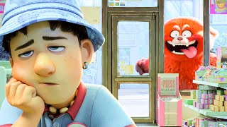 TURNING RED  quotAwoogaquot Embarrassing Moments 2022 Pixar [upl. by Anaicilef]