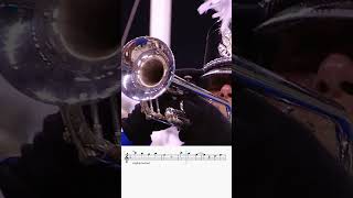 Blue Devils 2011 Closer Trumpet Solo Transcription [upl. by Yessac841]