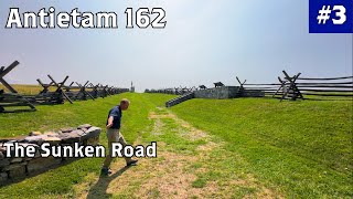 The Bloody Lane  Antietam Battlefield Tour  Antietam 162 [upl. by Aube239]