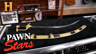 Pawn Stars Unbelievable Price for Historic Russian Sword Season 17  History [upl. by Meridith]