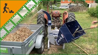 Fonctionnement du Broyeur de branches BullMach ZEUS 100 PTO [upl. by Garret183]