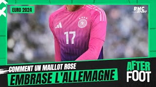 Euro 2024  comment un maillot rose embrase lAllemagne [upl. by Annoiek655]