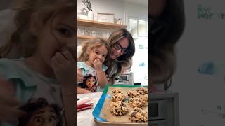 Mila stole it 😂🤩 BREAKFAST COOKIES family breakfast cookies mom recipe cute easy sunday [upl. by Ntsyrk722]