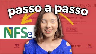 Como Emitir a NOVA NOTA DO MEI TUTORIAL da NFSE Nacional GRÁTIS [upl. by Nerol615]