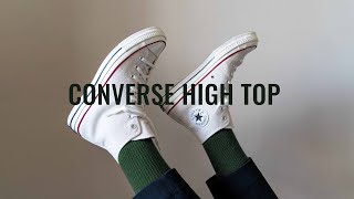 How To Style Converse Chuck Taylor Hi Top Sneakers [upl. by Benson519]