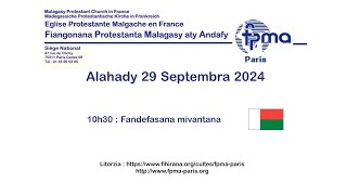 Fanompoampivavahana  Alahady 29 Septembra 2024 [upl. by Nisbet544]