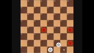 same double corner 3 vs 2 ending in checkersabout149 [upl. by Philoo]