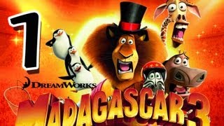 Madagascar 3 The Game Walkthrough Part 1 PS3 X360 Wii Mission 1 [upl. by Auric]