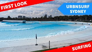 First Urbnsurf Sydney Review Impressions and Tour on Opening Day of New Surf Park [upl. by Constantino]