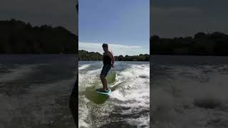 Osmo Pocket 3 filming wakeboarding stunningdrone drone waterski park wakeboarding osmopocket3 [upl. by Oidale]