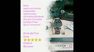 Rolex Watch Repair Service [upl. by Cantone]