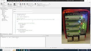 Running Python on AVEVA Edge 2023 R2 Beta Preview to interact with Raspberry Pi GPIO [upl. by Onej240]