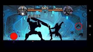 Shadow Fight 2  Titan vs Titans Bodyguard [upl. by Aikemehs]