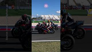 Zarco Mir Aleix Fernandez Practice Start  motogp [upl. by Ilsel]