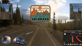 AMAZING  Nyobain Map Colorado Convoi American Truck Simulator Gameplay 2024 [upl. by Moguel]