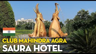 BEST AFFORDABLE 5🌟 HOTEL IN AGRA  Club Mahindra Saura Hotel in Agra [upl. by Killam]