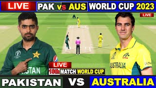 Live PAK Vs AUS ICC World Cup 2023  Live Match Centre  Pakistan Vs Australia  1st Innings [upl. by Salomon]