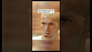 ZIDANE PARLE DU BARCA 2009 Part 1 football realmadrid zidane mbappe fcbarcelona barcelona [upl. by Vinna94]