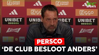 Van t Schip baalt van handelingen van Ajaxbestuurders Dan hadden we hoger kunnen eindigen [upl. by Ykcor]