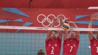 Volleyball Mens Preliminary  Pool A  Great Britain v Italy Replay  London 2012 Olympic Games [upl. by Enaht]