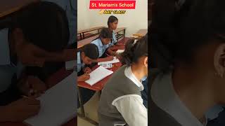 Art class in St Mariams School artvideo artclassdrawing schooljharkhand painting [upl. by Isnyl847]