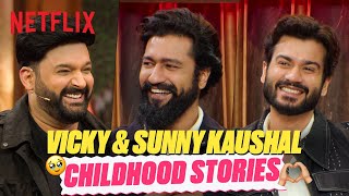 Vicky amp Sunny Kaushals MOST RELATABLE Childhood Tales 🤣 TheGreatIndianKapilShow [upl. by Aribold]