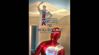 Pepsiman vs CocaCola Man shorts pepsi cocacola 1v1 [upl. by Ginder]