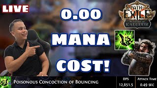 🔴 LIVE KHÔNG TỐN MANA  POISON CONCOCTION OF BOUNCING  SETTLERS OF KALGUUR  POE 325 [upl. by Ahsemot]