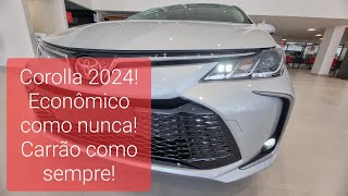 Corolla XEI 2024 Veja com a gente as novidades do carro mais vendido do mundo [upl. by Bello]