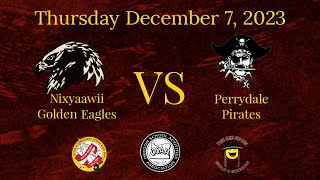 Nixyaawii Golden Eagles vs Perrydale Pirates Oregon 1A Preview Varsity Boys [upl. by Asiat]