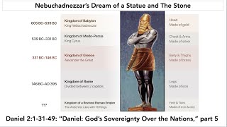 Nebuchadnezzar’s DreamA Statue and THE Stone Daniel 23149 [upl. by Eldin]