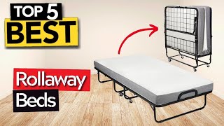 TOP 5 Best Rollaway Bed  2024 Buyers Guide [upl. by Atinej128]