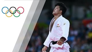 Ippon and gold for Ono in Mens Judo 73kg [upl. by Chancey]