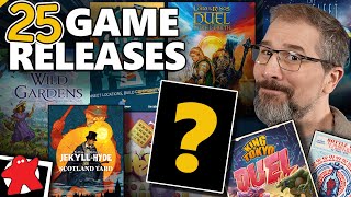 25 New Board Game Releases amp Restocks  Board Game Buyers Guide [upl. by Haidebej]