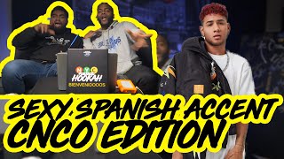 CNCO  Which Spanish Accent Is Sexiest  Reaction  NYC Fumando Hookah [upl. by Ellenaj]