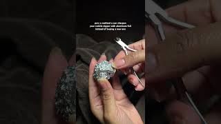 sharpening Cuticle Nippers w Aluminum Foil [upl. by Erine]