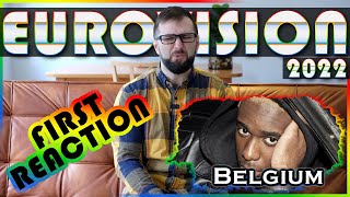 Romanian reacts to Eurovision 2022 Belgium Jérémie Makiese  Miss You [upl. by Procter251]