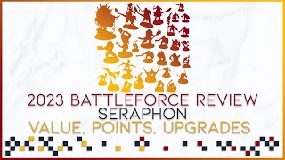 Warhammer AoS 2023 Battleforce Review  Seraphon  Price Savings Points Upgrades amp More [upl. by Alegnad682]