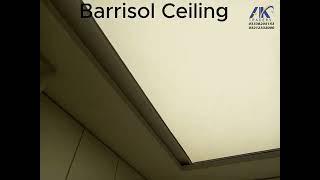 Barrisol Ceiling  PVC Stretch Ceiling with sophisticated design and elegance [upl. by Flight]