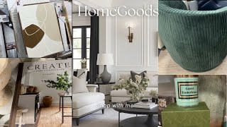 HOMEGOODS SHOPTOUR WITH ME  HOME DECOR SHOPPING  DESIGNER DUPES [upl. by Eirrahs]