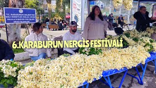 6KARABURUN NERGİS ÇİÇEĞİ FESTİVALİ CANLI YAYIN 20012024 [upl. by Onilecram]